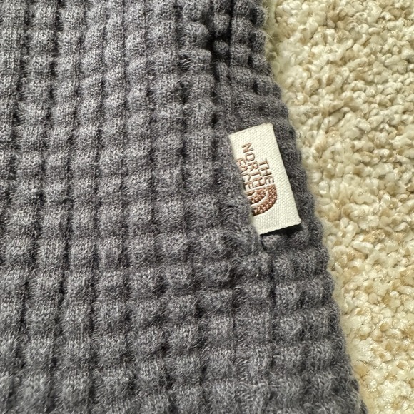 The North Face Sweaters - North Face Women's Chabot Black Crop Waffle Mock Neck L/S Sweater Size M